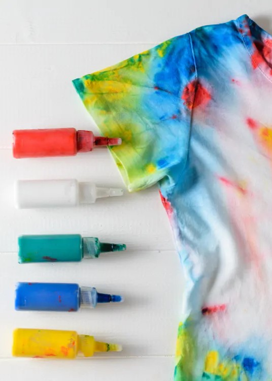 Мастер-класс «Роспись одежды в стиле тай-дай»