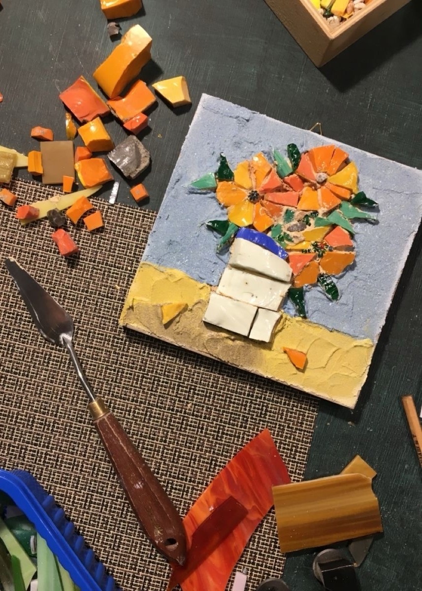 Мастер-класс «Мозайка»